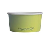 Vegware Double Scoop Ice Cream Pot Tutti Frutti (Pack 1000)