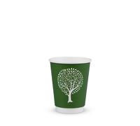 Vegware Green Tree Double Wall Aqueous Lined Hot Cup 22.7cl (1 x 500)