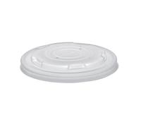 Vegware Hot Soup 90mm Flat CPLA Container Lid (Pack of 1000)