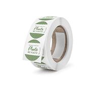 Vegware 45mm Round Compostable Stickers (Pack of 1000)