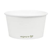 Vegware 12oz Compostable Hot Food Pots 340ml Takeaway Containers 500 Pack