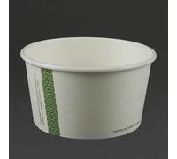 Vegware 12oz Compostable Hot Food Pots 340ml Takeaway Containers 500 Pack