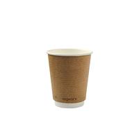 Vegware Cup 8oz Double Wall Kraft Brown (Pack of 500) VDW-8