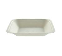 Vegware VW-C2 Bagasse Chip Tray, Medium, 7" x 5" - Pack of 500