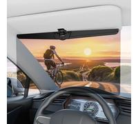 Veharvim Sun Visor Extender for Cars UV400 Polarized Car Visor Extender Adjustable Car Visor Clip Universal (Large Size (1 Pack)