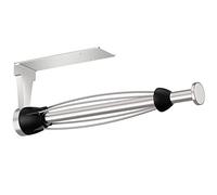 VEHHE Kitchen Roll Holder Under Cabinet, One-Hand Tear (Silver)