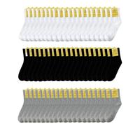 VEHICAR 60 Pairs Disposable Socks with Individual Packaging, Unisex Athletic Socks for Homeless, Gym, Travel, Men & Women, 60 Pack Mid-calf Socks, One size