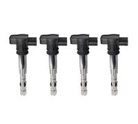 Vehicl Ignition Coil Compatible With For Passat For Jetta 2005 2006 2007 2008 2009 2010; For Golf 2013 2014 2015 2016; 4Pcs Car Ignition Coils 06D905115F