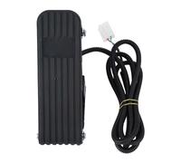 Vehicle Accelerator Throttle Speed Control Brake Foot Pedal ABS Durable Replacement for E Bike Go Kart Dirt Bike Black 1.5m Cable