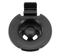 Vehicle Air Vent Holder for Garmin DriveSmart 55 LMT D S Sat Nav - Black Plastic Back Bracket Clip Mount