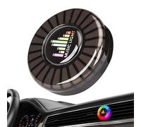 Vehicle Ambient Lamp - Sound Activated Fragrance Diffusion Device, Multicolored Mood Lighting Freshener, Intelligent Fragrance Dispenser | Auto Interior Dashboard Console Night