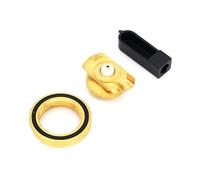 Vehicle Antennas Mount Repair Completely 3/4" Hole Mount Coaxial Connector Crimp Solder Compatible for Cable RG58 Repair Coaxial Cable Vehicle Antennas Signals Transmission Communication