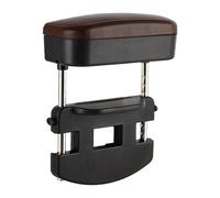 Vehicle Armrest Box - 67-37x23cm Leather ABS Pad, Strong Height Adjustable Console Cushion, Reliable Elbow Wrist Forearm Support Organizer | SUV COLKUP CRIKUS D