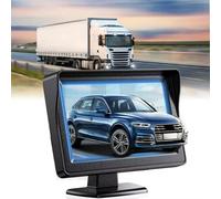 Vehicle Back Up Camera 180º Car Rear View Backup Camer Reverse Parking CMOS Night Vision Waterproof(Full Kit)(4.3inch Monitor)