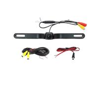 Vehicle Back Up Camera 180 Degrees 4K 1080P Car Rear View Camera AHD Waterproof Small License Plate Frame Night Vision CCD Backup Reversing(CVBS AHD)