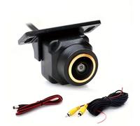 Vehicle Back Up Camera CCD HD Backup Camera With Dynamic Trajectory Guide Lines Full Color Night Vision Wide Angle Fisheye Lens Assistance Blind Spots