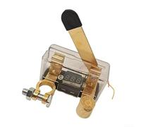 Vehicle Battery Disconnect Switch with Power Monitoring Display and Sealed Housing, Suitable for Harsh Outdoor and Industrial Environments