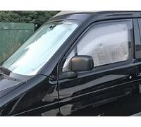 Vehicle blinds Bongo Thermal Screen Black out 4 piece Fuel Lagoon Insulated silver