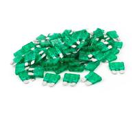 Vehicle Car 30A 30Amp Green Body Two Prong Blade ATC Fuse 100pcs