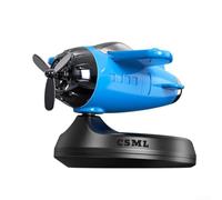 Vehicle Car Air Freshener with Solar Powered Rotation and Aromatherapy Function Using Advanced Dual Frequency Motor for Dynamic Fragrance Release (Blue)