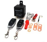 Vehicle Car Battery Disconnect Switch 12V DC 200A with Remote Wireless Control Relay Protector for Power Isolation and Battery Maintenance