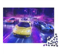 Vehicle Car Jigsaw Puzzles for Adults, Puzzles for Adults, Challenging Puzzles, Puzzle Game for The Whole for Women, Gifts for Men, Theme 500pcs (52x38cm)