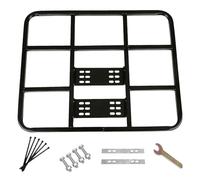 Vehicle Cargo Carriers - Detachable Rear Rack Hitch Cargo Carrier - Heavy-Duty Bicycle Çargo Rack, Electric Vehicle Rear Shelf, Ŕear Tail Ŕack Takeaway Box Bracket for Food Delivery Box