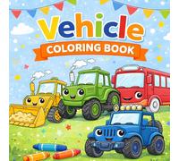 Vehicle coloring book