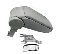 vehicle console storage For Audi A4 B6 / B7 Car Armrest Arm Rest Centre Console Ma(Grey)
