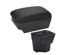 vehicle console storage For KIA For Rio 5 2014 2013 2012 2015 2016 2017 2018 2019 Car Armrest Box Storage Accessories Interior(A2 Ligne noire 7USB)
