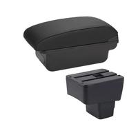 vehicle console storage For Mazda 2 For Skyactiv For Version Cx3 CX-3 Car Armrest Storage Box Accessories(C2 Black lineNO USB)