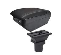 vehicle console storage For Toyota For Hybrid Car Armrest Box Storage Charging Interior Accessories(H ligne noire 4USB)