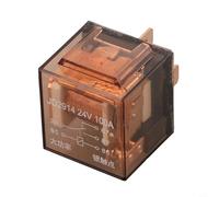 Vehicle Control Relay Waterproof 12V 24V 100A 5 Pin SPDT for Automotive Electronics with High Current Capacity and Reliable Operation (24V 5PIN 100A)