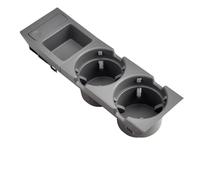 Vehicle Cup Holder Compatible With For 323is 1998 1999 Double Hole Car Styling Front Center Console Storage Box Coin + Cup Holder OEM：51168217953(Grey set)