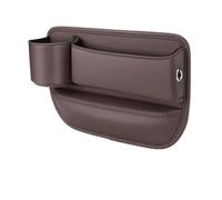 Vehicle Cup Holder Compatible With Maserati For Levante For Granturismo For Ghibli 1pcs Car Seats Sewn Gap Crevice Slot Storage Box Drink Cup Holder(Red,Left)