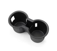 Vehicle Cups Holder Compatible With Land For Cruiser LC300 Car Cup Holder Storage Tray Shock-Absorbing Central Armrest Box TPE Tidying Accessories