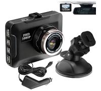 Vehicle Dashboard - FHD 1080p Front View Camera, Seamless Loop Recording Hardware, Multi-Language Operating System, Compact Road Safety Recorder | For Cars, & Trucks