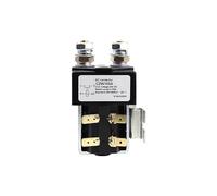 Vehicle DC Type Contactor 12V 24V 36V 48V 60V 72VDC Electrical DC Contactor Switch 100A CZAOINCU(DC60V 1NO)