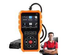 Vehicle Diagnostic Scanner,2-in-1 Instrument Read And Clear Error Data Fault Scanner | Automotive Diagnostic Scan Tool Car Engine Fault Code Reader For Trucks (Yellow)