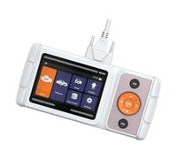 Vehicle Diagnostic Scanner Standalone Reader with Built-in Display, Button Control Layout, Fault Code Reading, Battery Voltage Viewing, M500 Compact Format Vehicle Scanner Battery Check Reader Warning