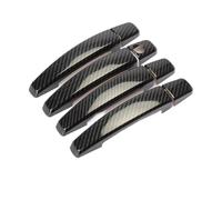 Vehicle Door Handle Guard Compatible With Chevrolet For Holden For Malibu 2012 2013 2014 2015 Car Door Handle Cover Decor Trim Styling Accessories(Carbon Fiber)