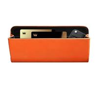 Vehicle Door Organizer - Leather Container 18x9x3.5cm, Adhesive Folding Pocket | Automotive Console Carrier, Clutter Reduction Compartment Interior Backseat Cabins SUVs, Trucks RV Arrangem