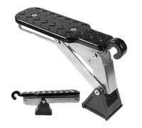 Vehicle Door Step - Car Roof Ladder, Foldable Step Accessory, Heavy Duty Doors Latch Climbing Aid, Roof Rack Tool | Adjustable Car Door Steps Aluminum Style for Overlanding Offroad Travel Utility