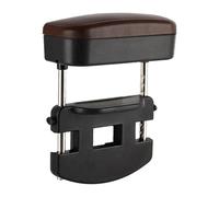Vehicle Elbow Support - Center Console Extension Pocket Tray, Height Adjustable Support Bin Container, Seat Crevice Catch Sleeve | Automotive Long Road Trip Storage Pocket Interior Tidying