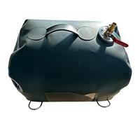Vehicle Extended Fuel Tank Motorcycle Auxiliary Fuel Bladder Portable Oil Storage Capsule Foldable Gasoline Waste Oil Storage Tank TPU Fuel Transfer Tank(60L/13.2Gallon/0.5 * 0.5 * 0.25M)