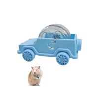 Vehicle Fashion Gerbil Exercise Wheel Strategy Strong Polystyrene for Small and Cage Instance Active Pet Running Equipment/171(Blue,S)