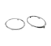 Vehicle Fog Light Grille Compatible With A4 B8 2009 2010 2011 2012 Car Front Fog Light Rings Trim Cover Accessories Fogs Lamp Grilles