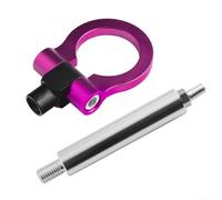 Vehicle Front Tow Hook for Chevrolet For Camaro 2016+ Aluminum Based Ring for Bumper Decoration and Towing Operations (purple)