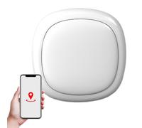 Vehicle GPS Tracker - 3.4x3.4cm Magnetic Compact Locator, Waterproof ABS Device | Car Tracker Trucks Sedans SUVs Bikes Luggage Backpacks Keychain Asset Security Personal Safety Monitoring