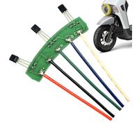Vehicle Hall Sensor - Circuit Board Hall Effect Module, Circuit Board Component for Electric Scooter Motors, Magnetic Detection Sensor with Cable Plate for Cars, Bicycles, Robotics, DIY El